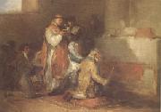 Francisco de Goya The Ill-Matched Couple (mk05) oil painting
